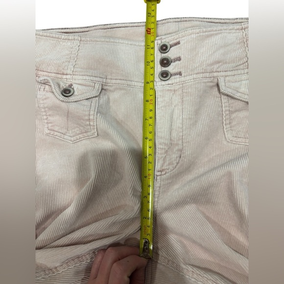 Pilcro and the Letterpress Anthropologie High-Rise Bootcut Corduroy Pink US 16W - Picture 7 of 11